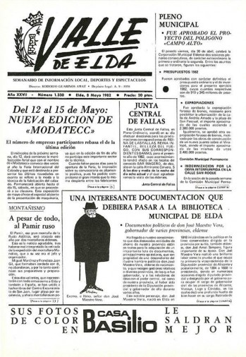 N&uacute;mero 1.330 - 8 de mayo de 1982