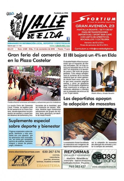 N&uacute;mero 2.920<span>11 de noviembre de 2016</span>