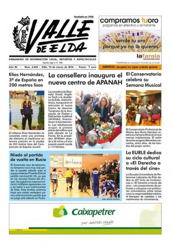 N&uacute;mero 2.639 - 19 de marzo de 2010
