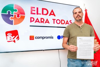 Elda Para Todas presentar&aacute; una moci&oacute;n en el pleno en contra "del genocidio al pueblo palestino"
