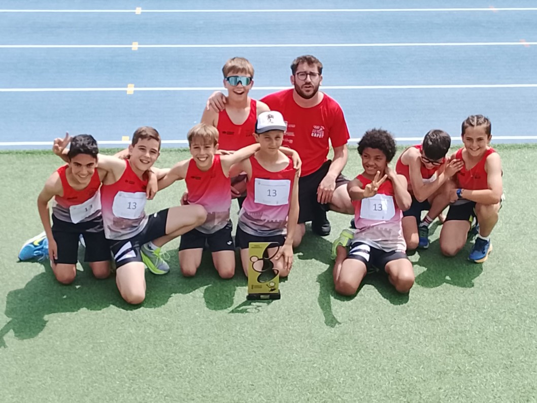 El Club Atletismo Petrer CAPET se proclama campe&oacute;n provincial Sub-12 por equipos