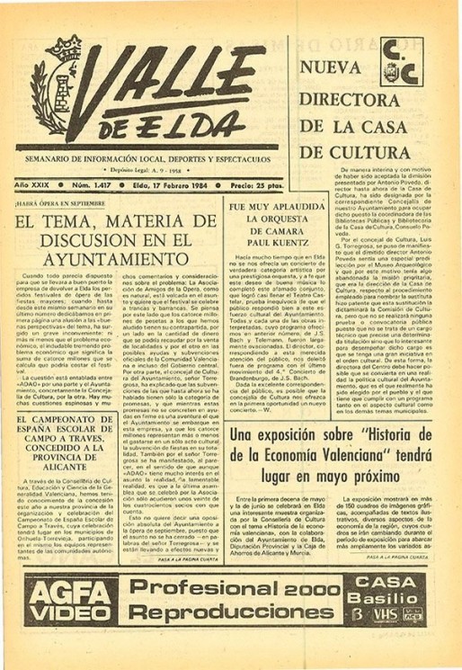 N&uacute;mero 1.417<span>17 de febrero de 1984</span>