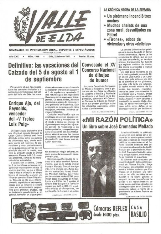 N&uacute;mero 1.466<span>22 de febrero de 1985</span>