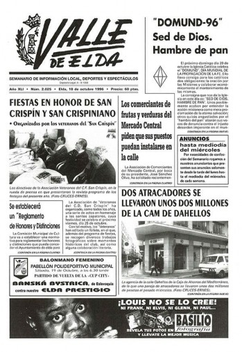 Número 2.025 - 18 de octubre de 1996