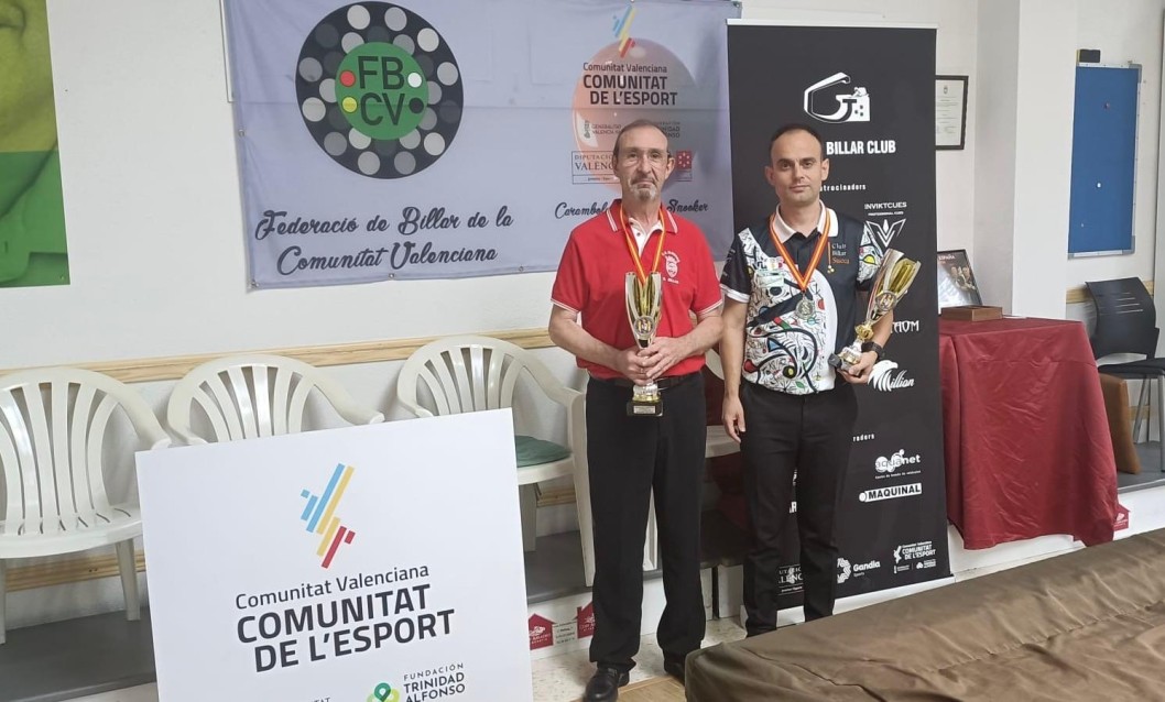 El eldense José Albert, campeón de España en billar al cuadro 71/2 El eldense José Albert, campeón de España en billar al cuadro 71/2