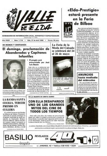 N&uacute;mero 1.716 - 27 de abril de 1990