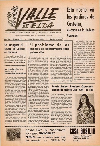 Número 0721 - 20 de junio de 1970