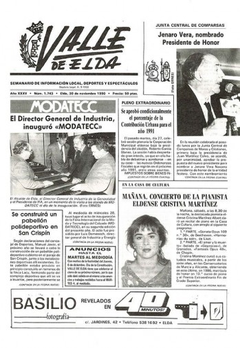N&uacute;mero 1.743 - 30 de noviembre de 1990
