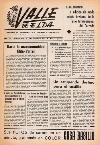 N&uacute;mero 0809 - 26 de febrero de 1972