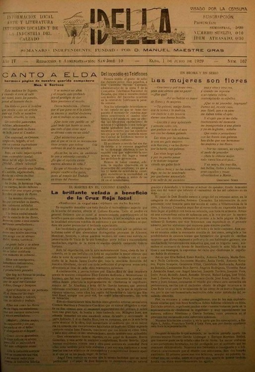 Idella n&ordm; 167<span>A&ntilde;o 1929</span>