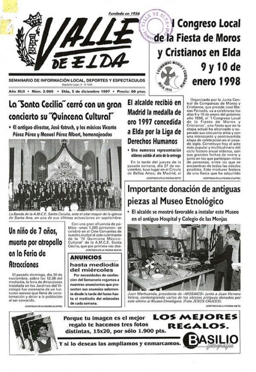 N&uacute;mero 2.080<span>5 de diciembre de 1997</span>