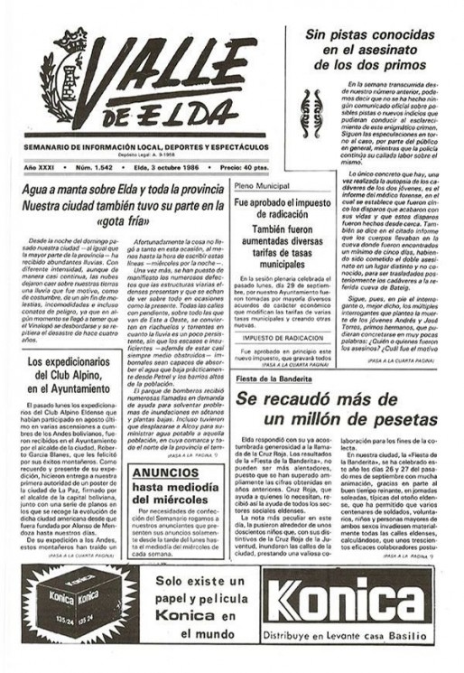 N&uacute;mero 1.542<span>3 de octubre de 1986</span>