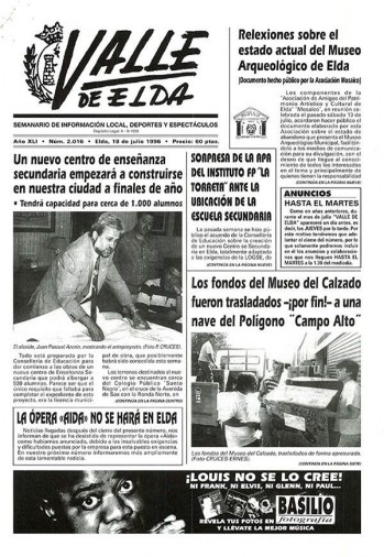 Número 2.016 - 18 de julio de 1996