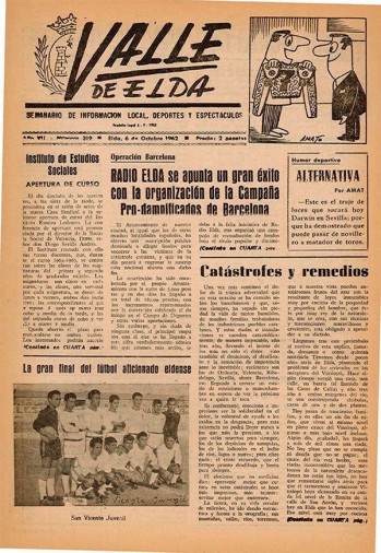 N&uacute;mero 0319 - 6 de octubre de 1962