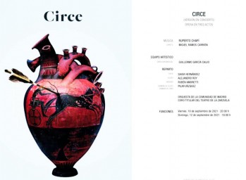 La maga Circe despert&oacute; en el Teatro de La Zarzuela de Madrid, tras m&aacute;s de 110 a&ntilde;os al abrigo de Orfeo