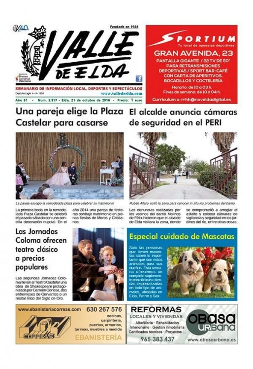 N&uacute;mero 2.917<span>21 de octubre de 2016</span>