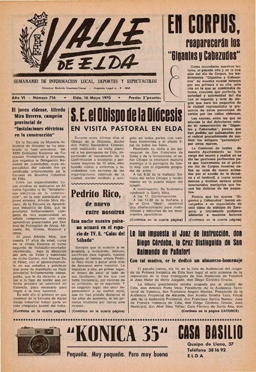 N&uacute;mero 0716<span>16 de mayo de 1970</span>