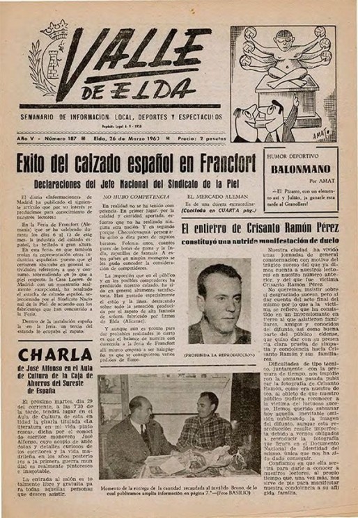N&uacute;mero 0187<span>26 de marzo de 1960</span>