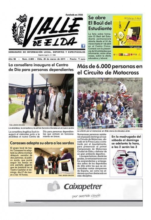 N&uacute;mero 2.683<span>25 de marzo de 2011</span>