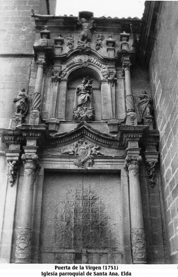 Hoy hace 266 a&ntilde;os&hellip; Un 19 de mayo de 1751 se inaugura la puerta de la Virgen de la Salud