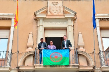 Elda con el pueblo gitano en su d&iacute;a internacional