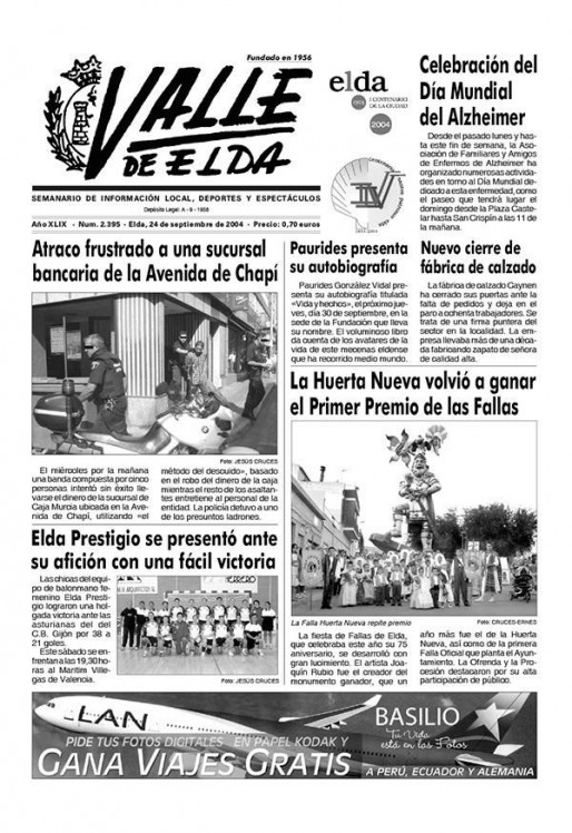N&uacute;mero 2.395<span>24 de septiembre de 2004</span>