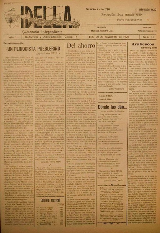 Idella n&ordm; 041<span>A&ntilde;o 1926</span>