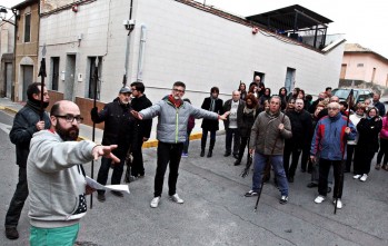 Ensayos para ultimar los detalles del V&iacute;a Crucis