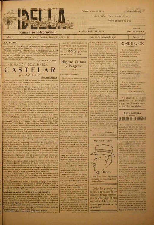 Idella n&ordm; 016<span>A&ntilde;o 1926</span>