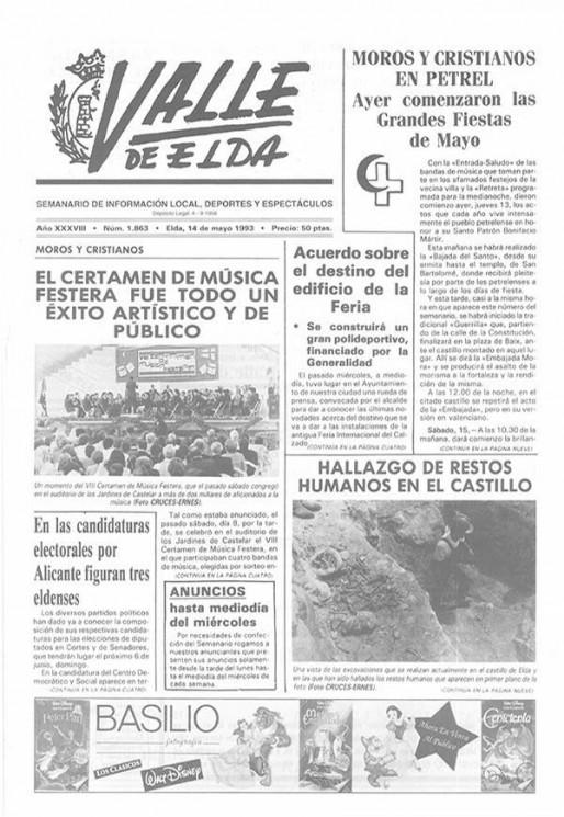 N&uacute;mero 1.863<span>14 de mayo de 1993</span>