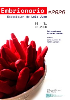 Exposici&oacute;n: "Embrionario" de Lola Juan