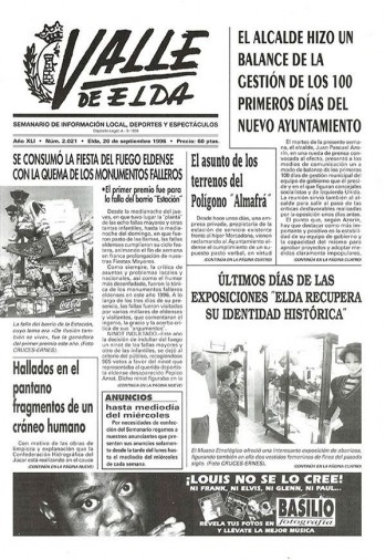 N&uacute;mero 2.021 - 20 de septiembre de 1996