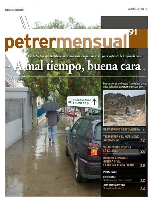 Petrer Mensual N&ordm; 91<span>Octubre de 2008</span>