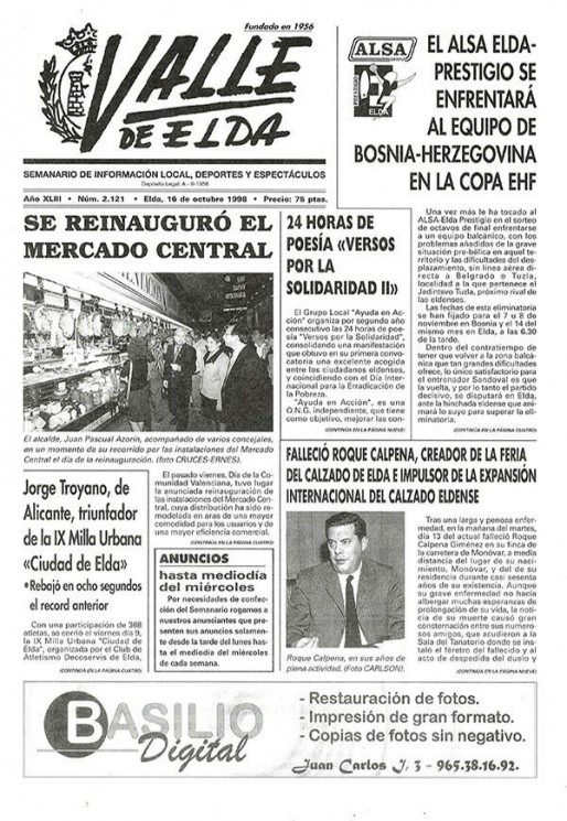N&uacute;mero 2.121<span>16 de octubre de 1998</span>