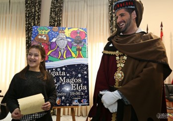 El dibujo de la peque&ntilde;a Alba Montes anunciar&aacute; la Cabalgata de los Reyes Magos