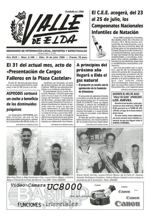 N&uacute;mero 2.160<span>15 de julio de 1999</span>