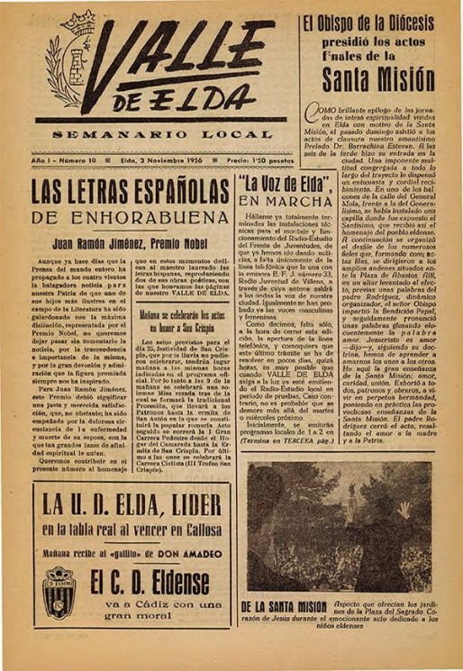 N&uacute;mero 0010<span>3 de noviembre de 1956</span>