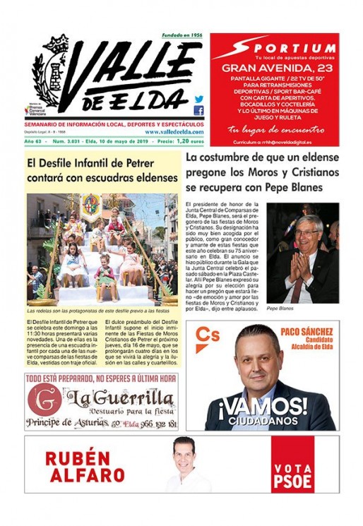 N&uacute;mero 3.031<span>10 de mayo de 2019</span>