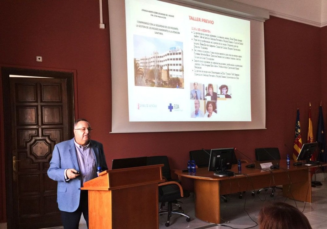 El director médico del Hospital de Elda participa en la Jornada Anual de la Sociedad Valenciana de Calidad Asistencial El director médico del Hospital de Elda participa en la Jornada Anual de la Sociedad Valenciana de Calidad Asistencial