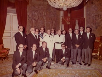 Petrer visita a Franco 