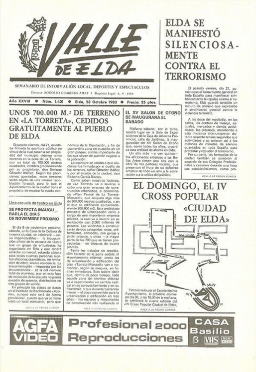 N&uacute;mero 1.401<span>28 de octubre de 1983</span>