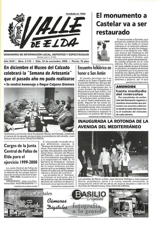 N&uacute;mero 2.173<span>12 de noviembre de 1999</span>