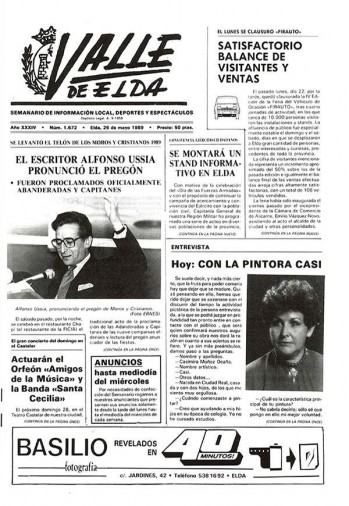 N&uacute;mero 1.672 - 26 de mayo de 1989