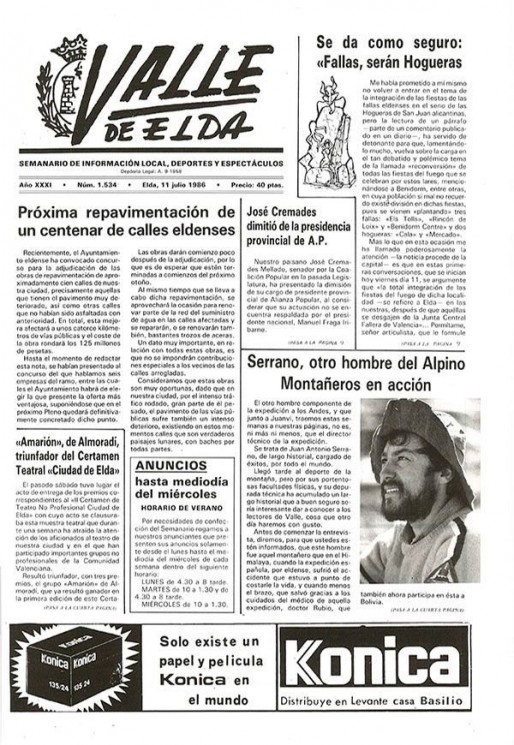 N&uacute;mero 1.534<span>11 de julio de 1986</span>
