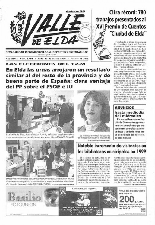 N&uacute;mero 2.191<span>17 de marzo de 2000</span>
