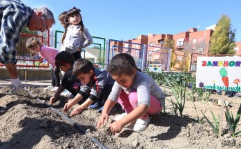 Nuevo Almafr&aacute; recibe el Premio Nacional Huertos Educativos Ecol&oacute;gicos