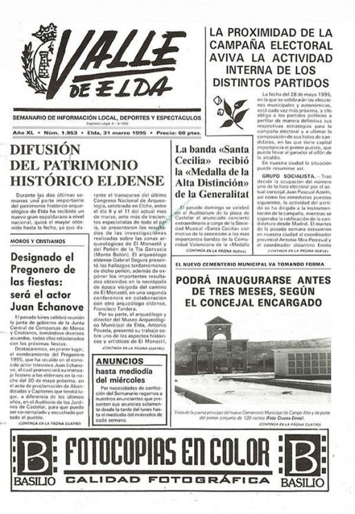 N&uacute;mero 1.953<span>31 de marzo de 1995</span>