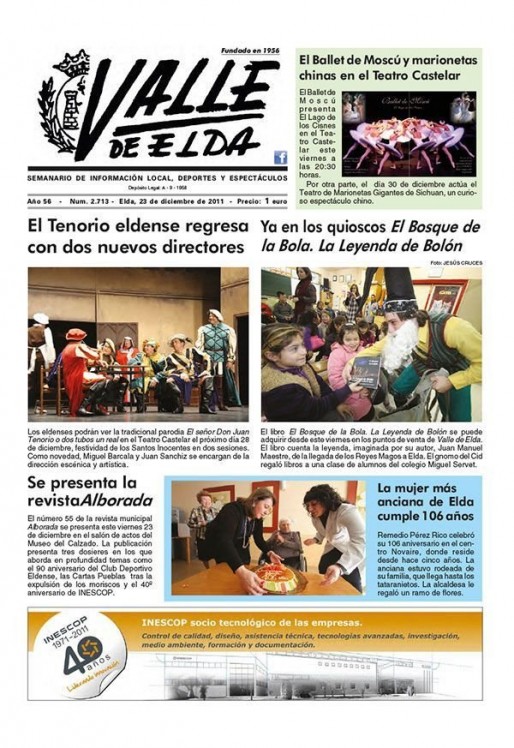 N&uacute;mero 2.713<span>23 de diciembre de 2011</span>