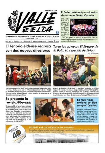 N&uacute;mero 2.713 - 23 de diciembre de 2011