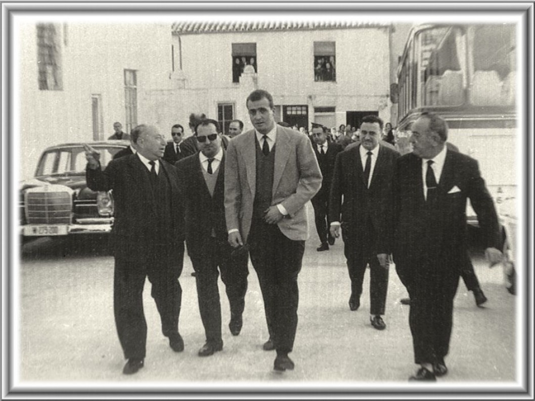 El príncipe Don Juan Carlos en Elda El príncipe Don Juan Carlos en Elda